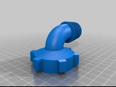 Byr Çamaşır makinesi 1 inç bağlantı (Sadece Plastik Aparattır!!!) 3D - 2