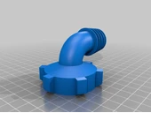 Byr Çamaşır makinesi 1 inç bağlantı (Sadece Plastik Aparattır!!!) 3D - 1