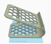 Byr Delikli Ayakkabı Düzenleyici (Sadece Plastik Aparattır!!!) 3D - 3