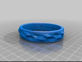 Byr Lowpoly Spike Bilezik V1 (İmzalı) - VisualBoy (Sadece Plastik Aparattır!!!) 3D - 3