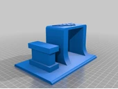 Byr Saç düzleştirici duvar deposu, Saç düzleştirici duvar deposu (Sadece Plastik Aparattır!!!) 3D - 1