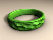 Byr Lowpoly Spike Bilezik V1 (İmzalı) - VisualBoy (Sadece Plastik Aparattır!!!) 3D - 2