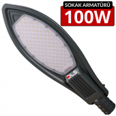 100W DLS Led Yol  Sokak Armatür Sensör Eklenebilir Dış Mekan Aydınlatma - 1