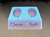 Byr OGX Şampuan ve Saç Kremi Tutucu (Sadece Plastik Aparattır!!!) 3D - 1