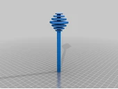 Byr Petek altıgen bal kepçe (Sadece Plastik Aparattır!!!) 3D - 1