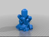 Byr Crystal Rock remiksi (çay ışığı için) (Sadece Plastik Aparattır!!!) 3D - 2