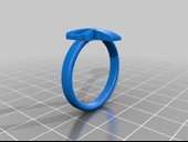 Byr Yüzük 2 Punisher Kafatası Kafatası (Plastik Aparattır!!!) 3D thumbnail 3