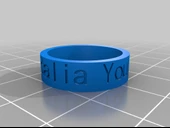 Byr İşte yüzük (Plastik Aparattır!!!) 3D thumbnail 2