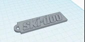 Byr Kayak-doo anahtarlık (Sadece Plastik Aparattır!!!) 3D - 3