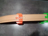 Byr Eski IKEA setiyle uyumlu ahşap tren köprüsü sütunu (Sadece Plastik Aparattır!!!) 3D - 3