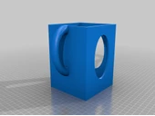 Byr Meyve suyu veya süt karton tutucu - 2L veya 2qt (Plastik Aparattır!!!) 3D - 1