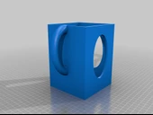 Byr Meyve suyu veya süt karton tutucu - 2L veya 2qt (Plastik Aparattır!!!) 3D - 2