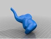 Byr Yüzük Tutucu Bebek Fil (Sadece Plastik Aparattır!!!) 3D thumbnail 1