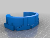 Byr Johannesburg Skyline Bilezik (Sadece Plastik Aparattır!!!) 3D thumbnail 3