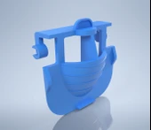 Byr Bosch / Siemens Çamaşır makinesi 00605740 Insert (Sadece Plastik Aparattır!!!) 3D - 2