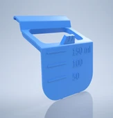 Byr Bosch / Siemens Çamaşır makinesi 637516 00637516 Insert (Sadece Plastik Aparattır!!!) 3D - 1