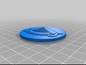 Byr İrlandalı Harp Anahtar Zinciri / Anahtar Yüzük (Sadece Plastik Aparattır!!!) 3D - 2