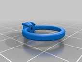 Byr Pırlanta Yüzük (Plastik Aparattır!!!) 3D thumbnail 1