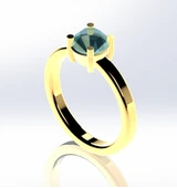 Byr Pırlanta Yüzük (Plastik Aparattır!!!) 3D thumbnail 3