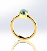 Byr Pırlanta Yüzük (Plastik Aparattır!!!) 3D thumbnail 4