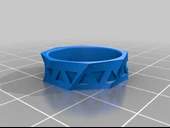 Byr Geometrik Yüzük (Plastik Aparattır!!!) 3D thumbnail 5