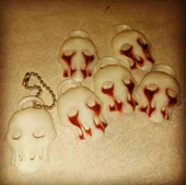 Byr Splatterhouse Rick Mask Anahtarlık (Plastik Aparattır!!!) 3D thumbnail 3