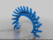 Byr Daha büyük omurga bilezik (Sadece Plastik Aparattır!!!) 3D thumbnail 2