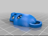 Byr Splatterhouse Rick Mask Anahtarlık (Plastik Aparattır!!!) 3D thumbnail 2