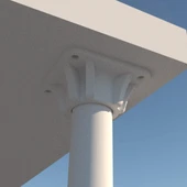 Byr 3/4 "Dübel Tablo Adaptörleri (Sadece Plastik Aparattır!!!) 3D thumbnail 2