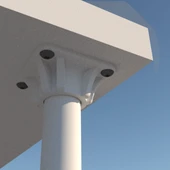 Byr 3/4 "Dübel Tablo Adaptörleri (Sadece Plastik Aparattır!!!) 3D thumbnail 3