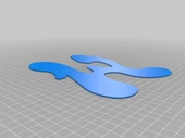 Airbrush alevleri alev şablonu (Plastik Aparattır!!!) - 1
