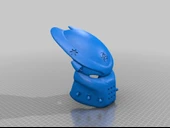 Byr Cadılar Bayramı için maske (Plastik Aparattır!!!) 3D thumbnail 2