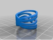 Byr yüzük gümüş altın gümüş altın (Plastik Aparattır!!!) 3D - 1