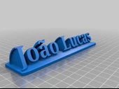 Byr Özelleştirilebilir Tablo İsim Plakası (Sadece Plastik Aparattır!!!) 3D thumbnail 3