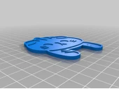 Byr Kitty Anahtarlık/Kolye (Sadece Plastik Aparattır!!!) 3D thumbnail 1