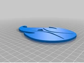 Byr Yanan adam kolye (Sadece Plastik Aparattır!!!) 3D thumbnail 1