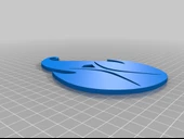 Byr Yanan adam kolye (Sadece Plastik Aparattır!!!) 3D thumbnail 2