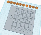 Byr Montessori çarpım tahtası - küçük çarpım tablosu (Sadece Plastik Aparattır!!!) 3D thumbnail 4