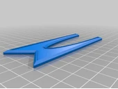 Byr Eski Okul Envinrude Logosu (Sadece Plastik Aparattır!!!) 3D - 1