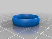 Byr 1:1 Yüzüklerin Efendisi Yüzük (Plastik Aparattır!!!) 3D thumbnail 1