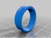 Byr Yüzük bandı - yükseltilmiş üst (Plastik Aparattır!!!) 3D - 1