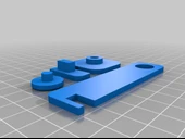 Byr Basit Dolap Kapısı Emniyet Kilidi - Sabit z indeksi (Sadece Plastik Aparattır!!!) 3D - 1