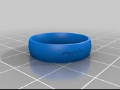 Byr 1:1 Yüzüklerin Efendisi Yüzük (Plastik Aparattır!!!) 3D thumbnail 2