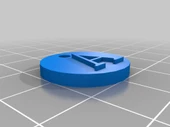 Byr 'A' Token Anahtar Yüzük (Plastik Aparattır!!!) 3D thumbnail 1