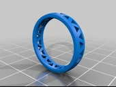 Byr Üçgen Desenli Yüzük (Plastik Aparattır!!!) 3D thumbnail 2