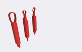 Byr Çömlekçilik Şekillendirme Araçları #4 (Sadece Plastik Aparattır!!!) 3D - 2