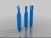 Byr Çömlekçilik Şekillendirme Araçları #4 (Sadece Plastik Aparattır!!!) 3D - 3