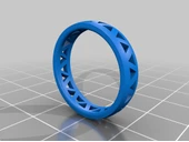 Byr Üçgen Desenli Yüzük (Plastik Aparattır!!!) 3D thumbnail 1