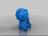 Byr Kaktüs Donuk（Revopoint POP 2 tarafından tarandı） (Sadece Plastik Aparattır!!!) 3D thumbnail 3