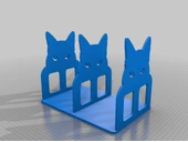 Byr kitap tutucusu "loui" (kedim) (Plastik Aparattır!!!) 3D - 1